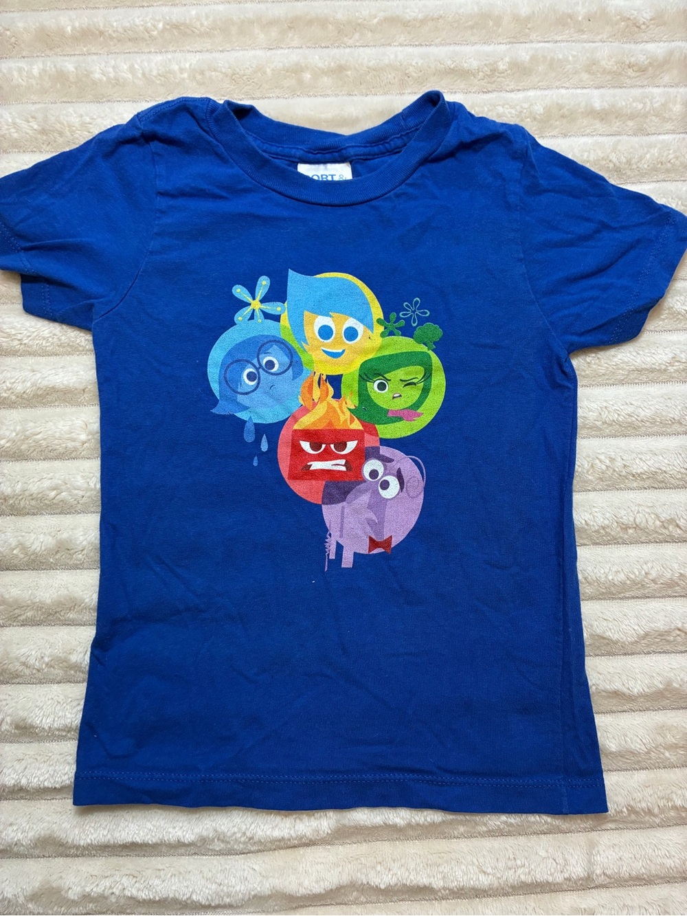 Disney Pixar Inside Out All the Feelings T-Shirt 3T Runs Small GUC